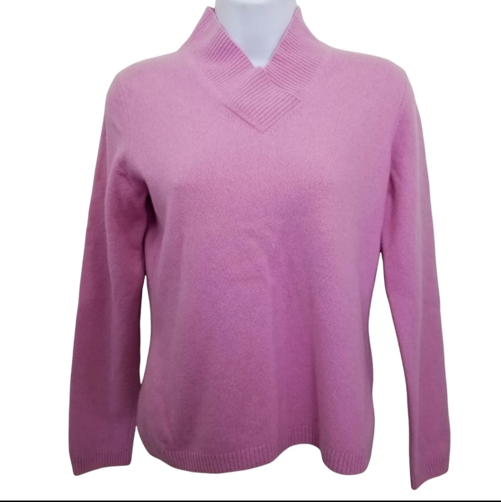 Investments 100% fine cashmere Pink Sweater